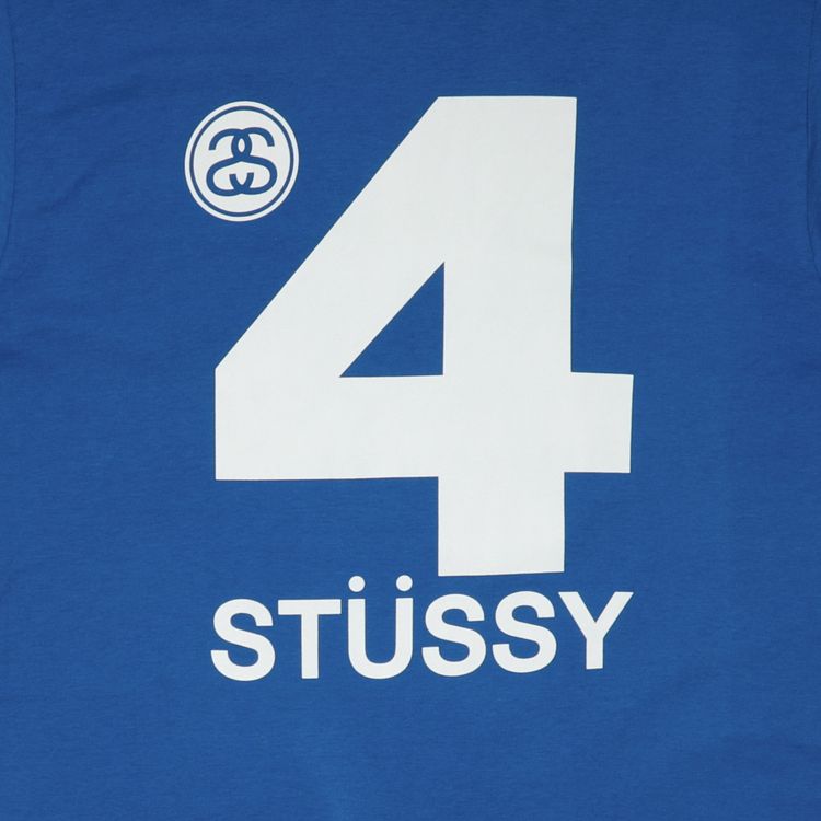 Stussy 4 Stussy Tee Blue