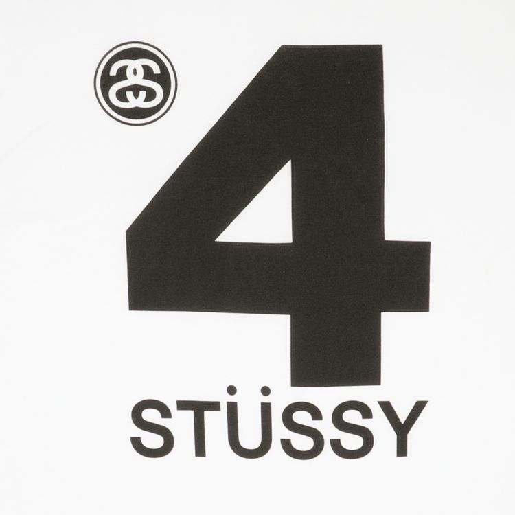 Stussy 4 Stussy Tee White