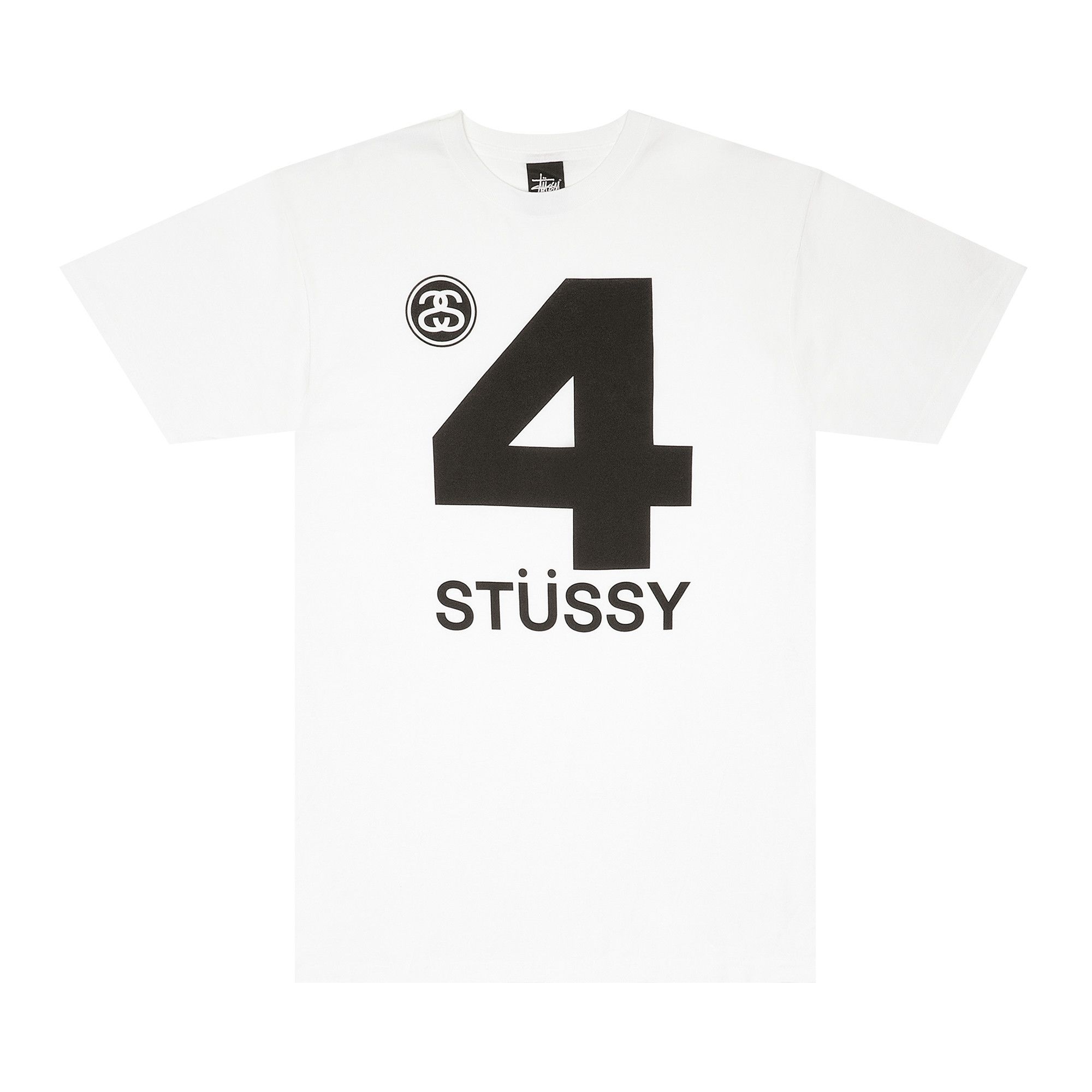 Buy Stussy 4 Stussy Tee 'White' - 1903134 WHIT | GOAT