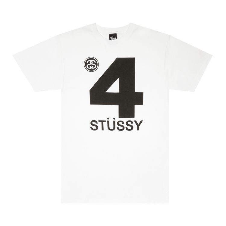 Stussy 4 Stussy Tee White