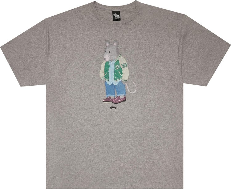 Stussy Prep Rat Tee Grey