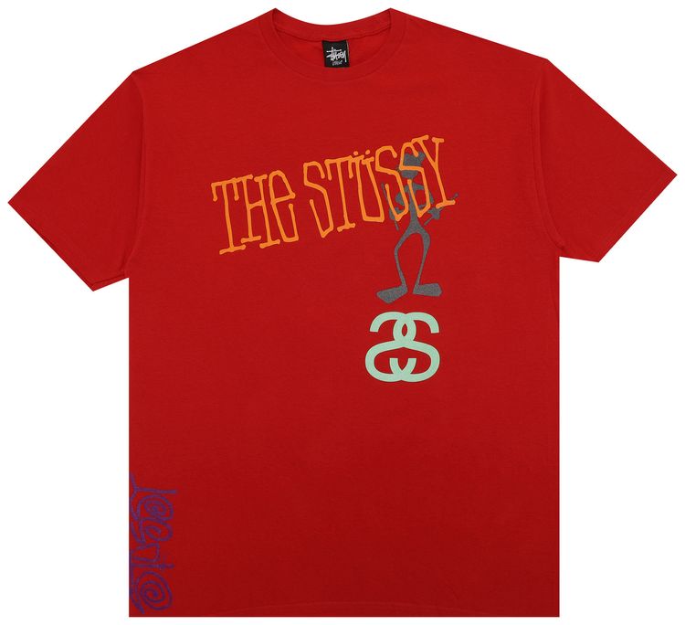 Stussy Multi Beat Tee Red
