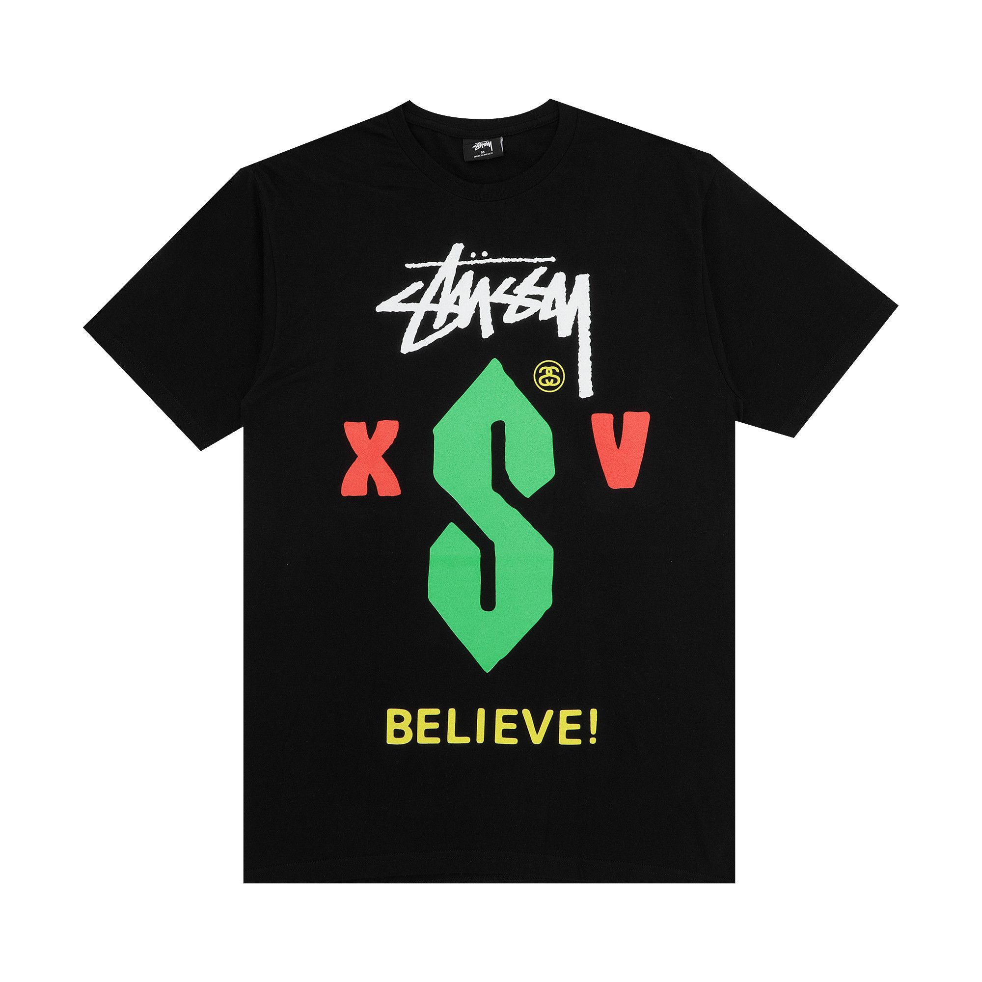 Buy Stussy Believe Tee 'Black' - 1903636 BLAC | GOAT
