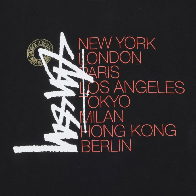 Stussy Buana Stack Tee Black