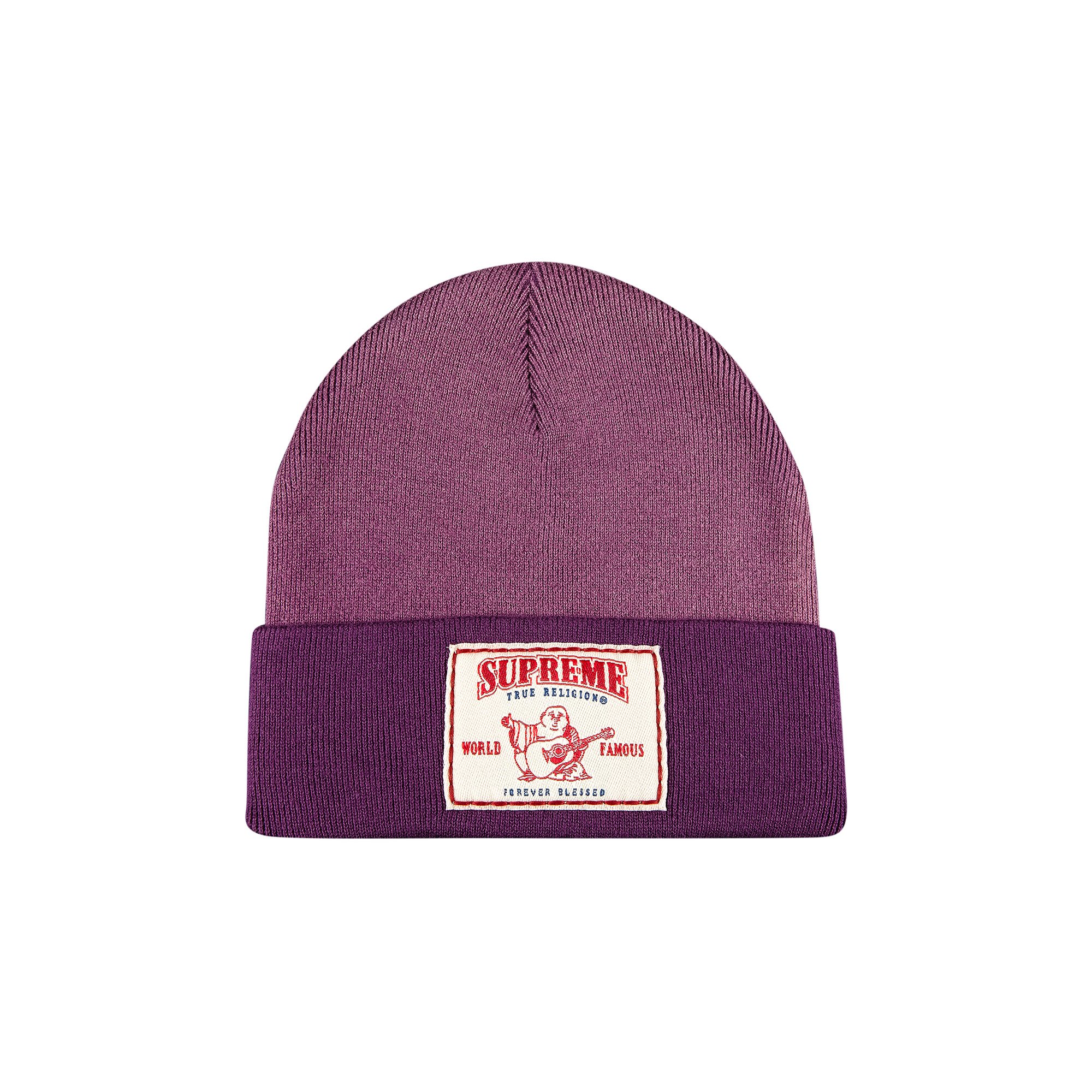 Buy Supreme x True Religion Beanie 'Purple' - FW21BN55 PURPLE | GOAT