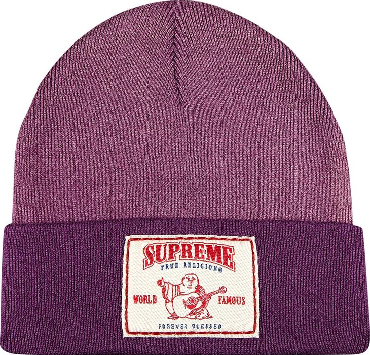 Supreme x True Religion Beanie 'Purple'