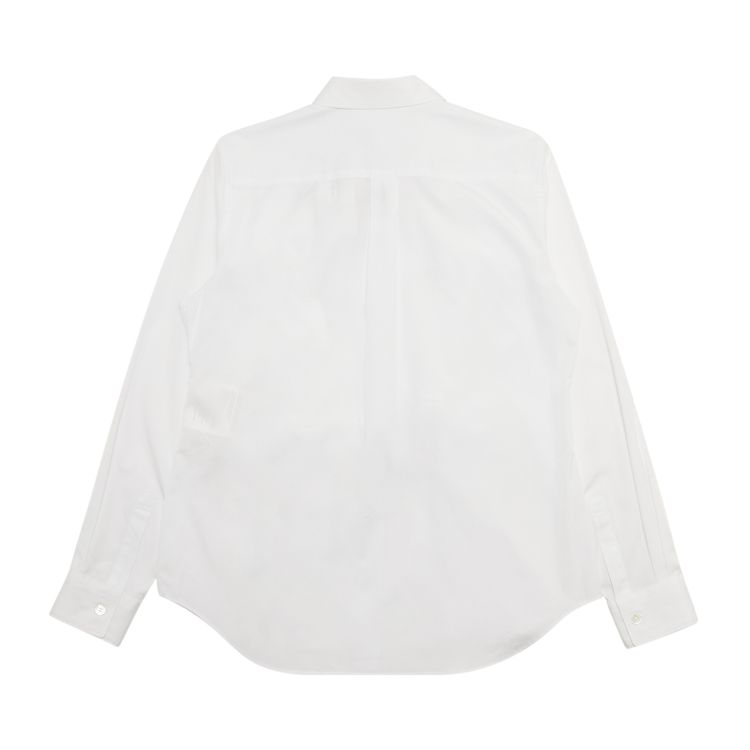 Comme des Garcons 5 Bow Shirt White