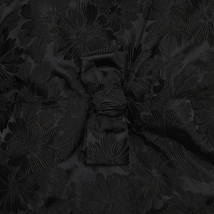 Comme des Garcons Jacquard Skirt Black