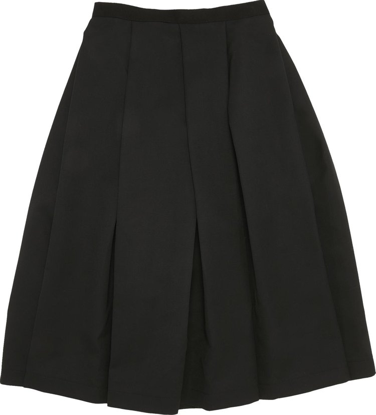 Tricot Comme des Garcons Wrap Skirt Black