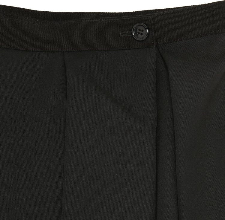 Tricot Comme des Garcons Wrap Skirt Black