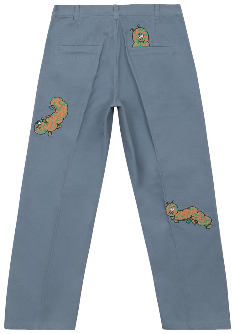 Brain Dead Worms Wide Leg Trouser Teal