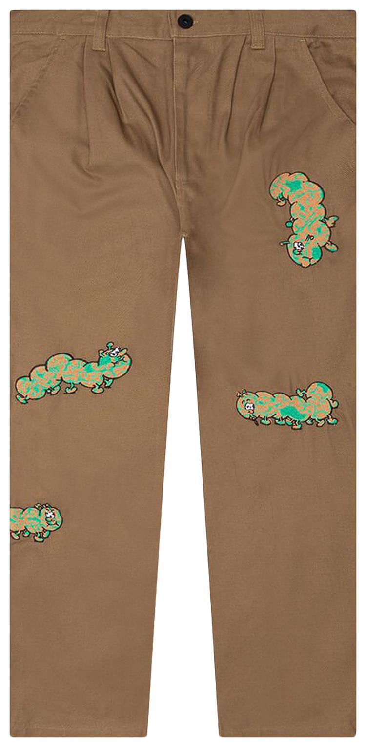 Brain Dead Worms Wide Leg Trouser Brown