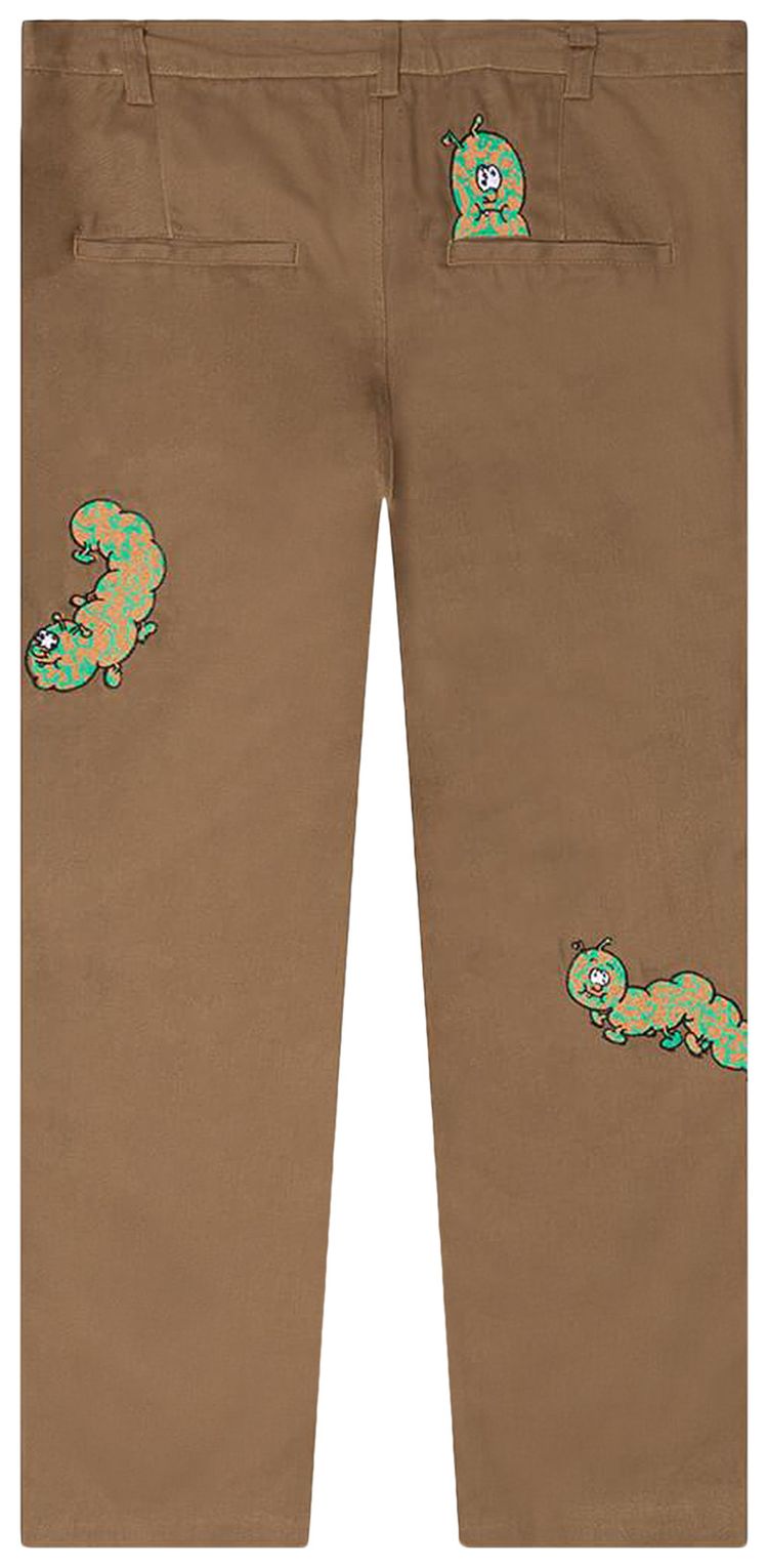 Brain Dead Worms Wide Leg Trouser Brown