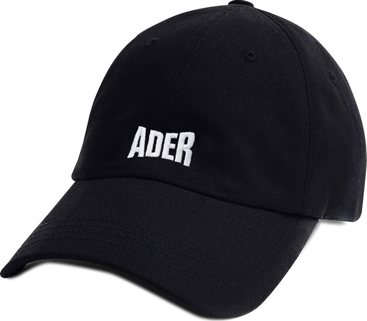 Ader Error Logo Embroidery Twill Cap 'Black'