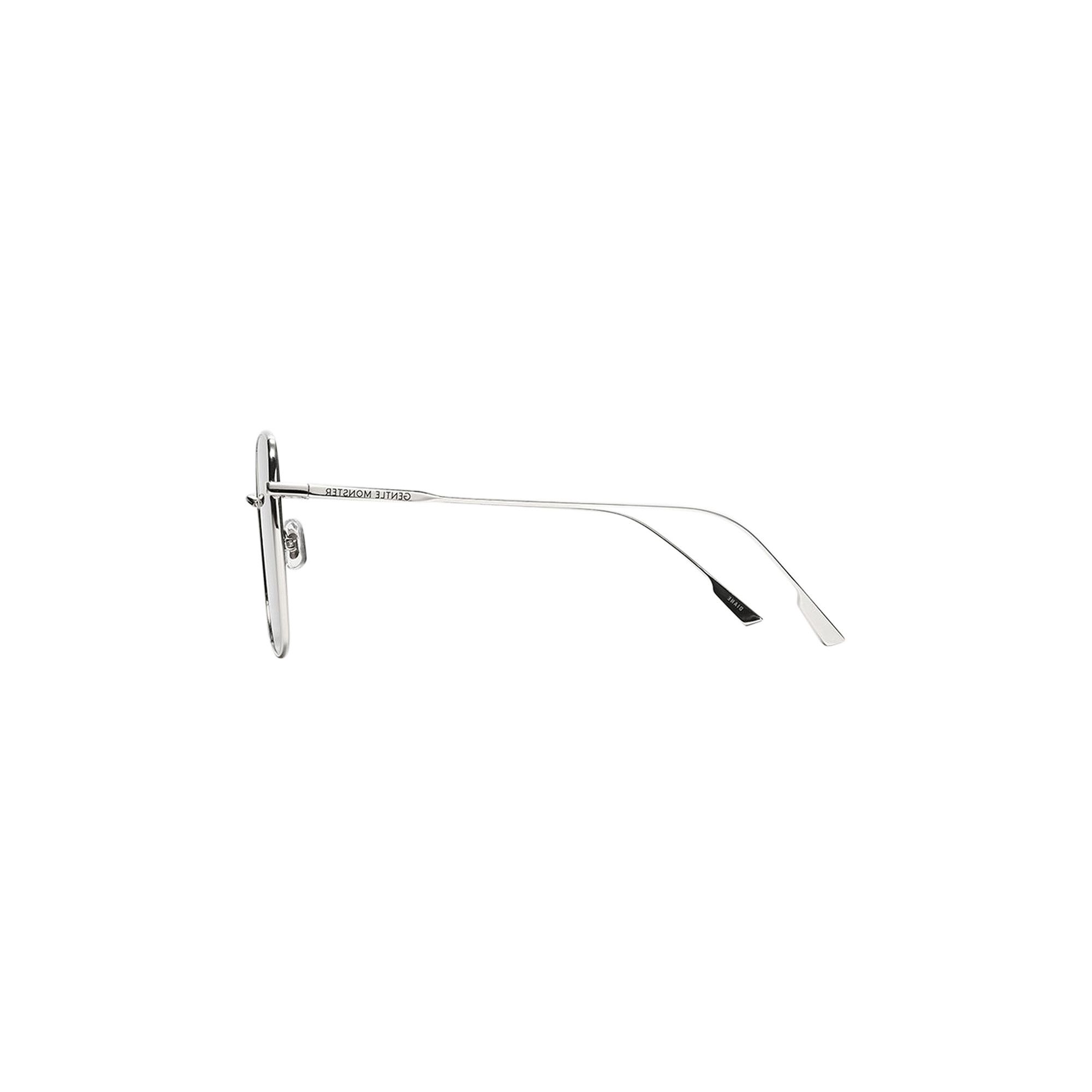 Buy Gentle Monster Diane 02 Sunglasses 'Silver/Black