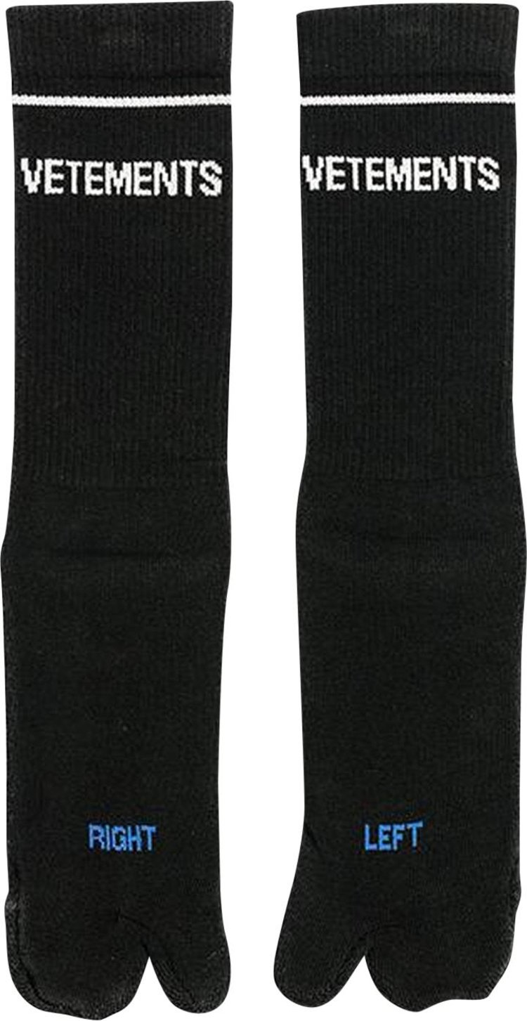 Vetements Tabi Socks 'Black'