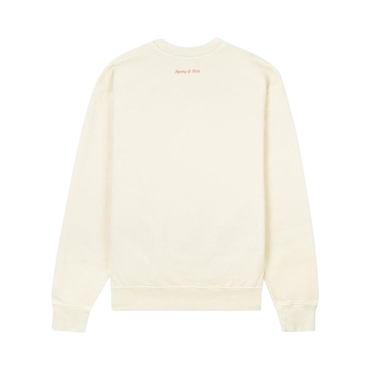 Sporty  Rich Be Nice Sweatshirt MilkGuava