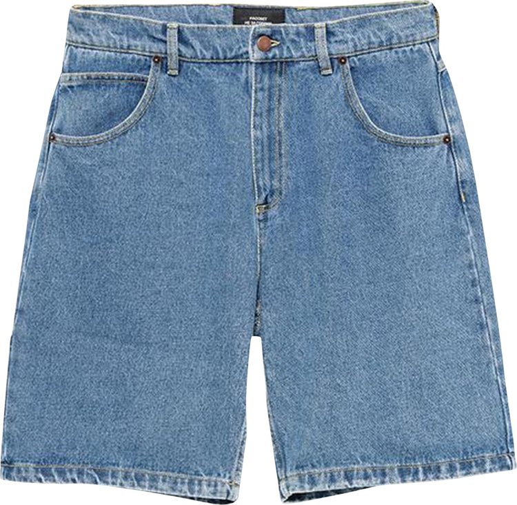 Buy Rassvet Denim Short Pants 'Blue' - PACC8P007 BLUE | GOAT