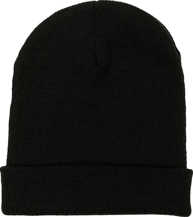 Rassvet Logo Embroidery Beanie Black