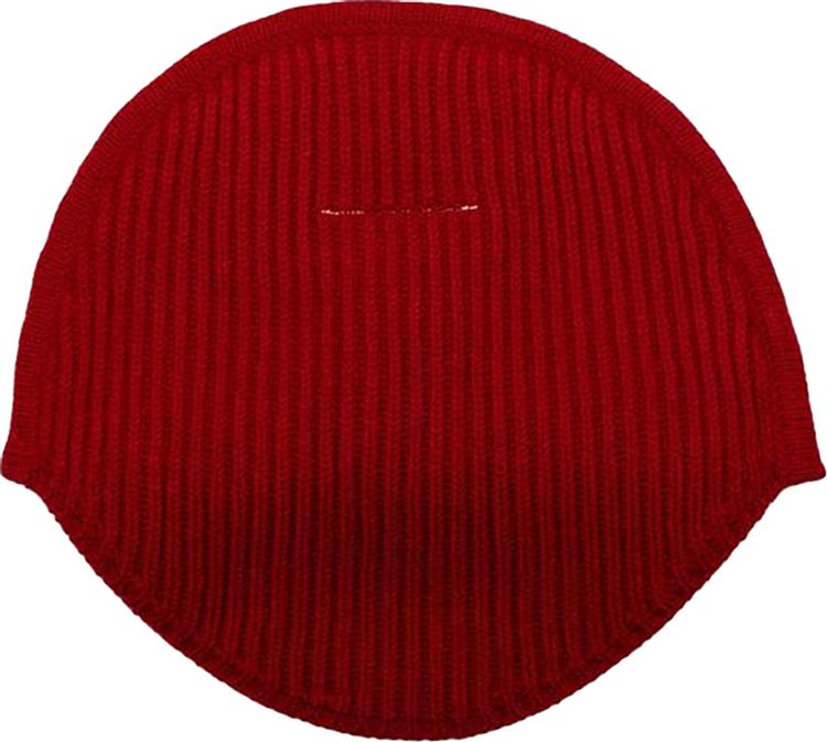 MM6 Maison Margiela Knit Hat Red