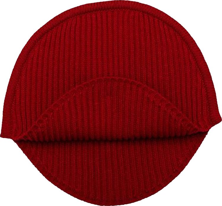 MM6 Maison Margiela Knit Hat Red