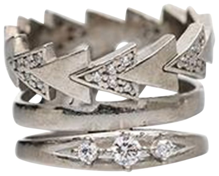 Maison Margiela Circled Ring SilverRed