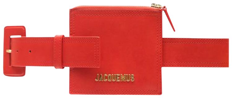 Jacquemus La Ceinture Belt Red