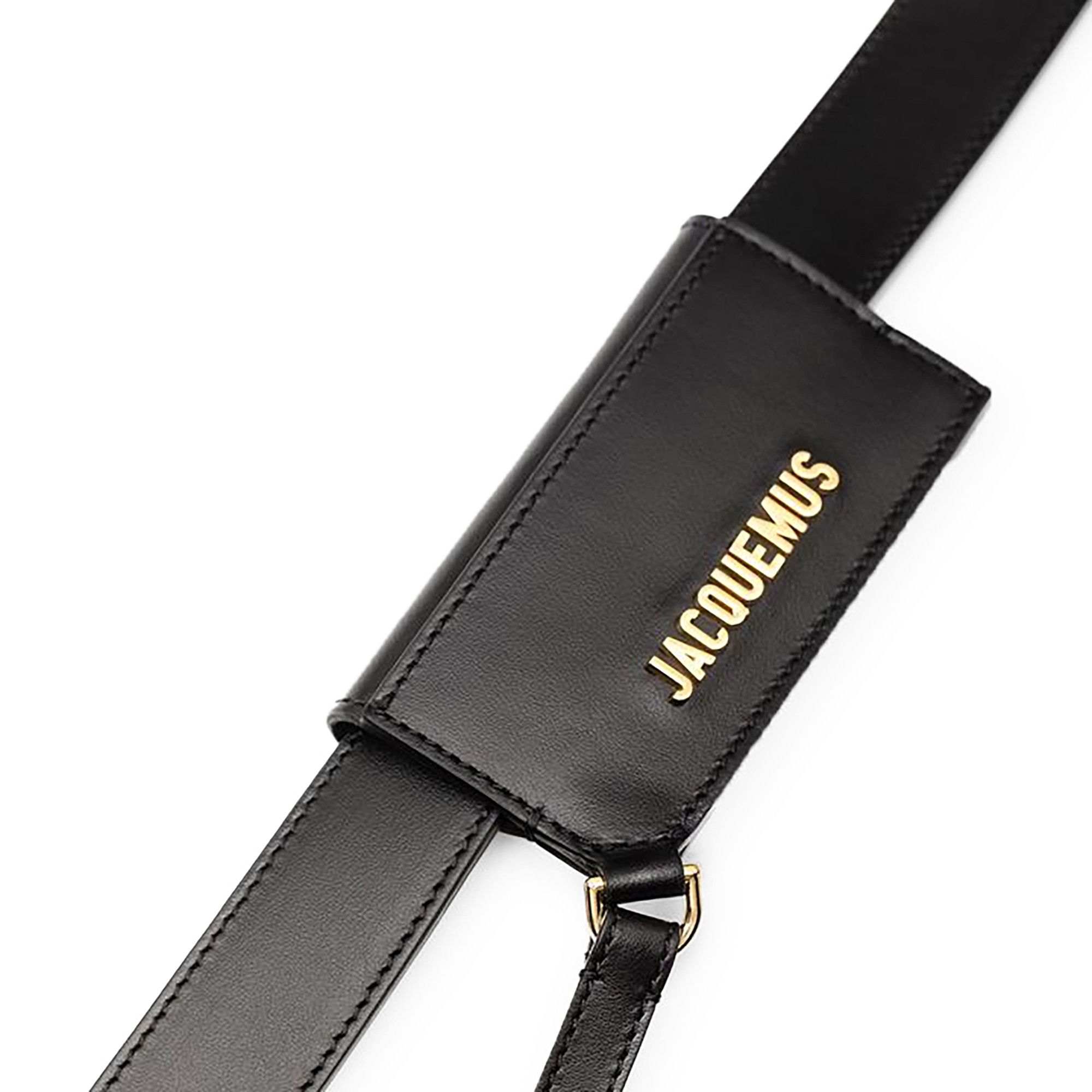 Buy Jacquemus La Ceinture Porte Cartes Belt 'Black