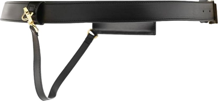 Jacquemus La Ceinture Porte Cartes Belt Black