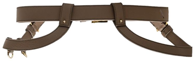 Jacquemus La Ceinture Baudrier Belt Light Brown