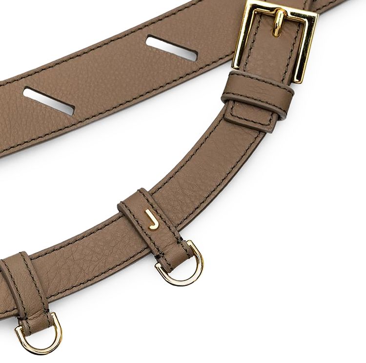 Jacquemus La Ceinture Baudrier Belt Light Brown
