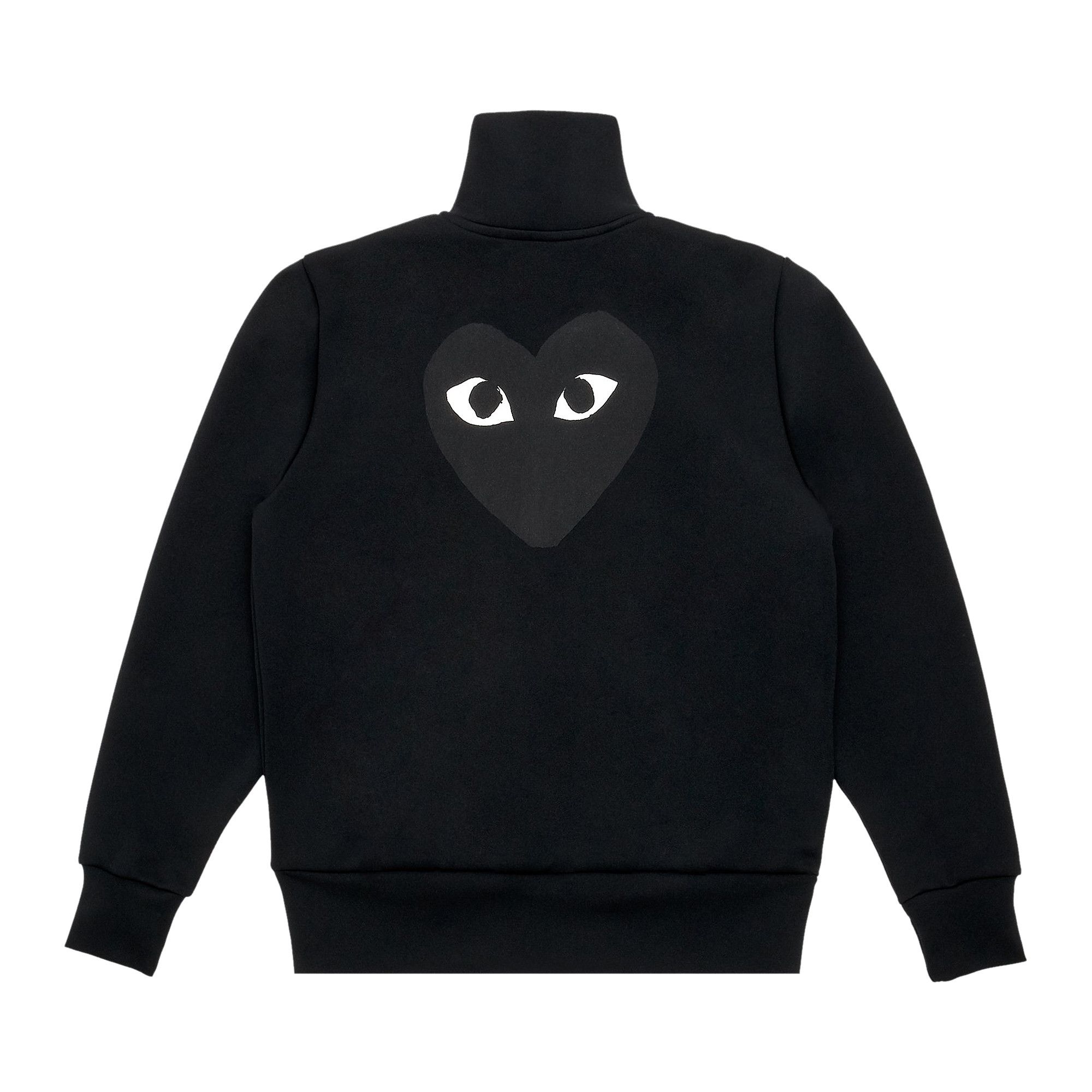 Black comme des garcons jacket top