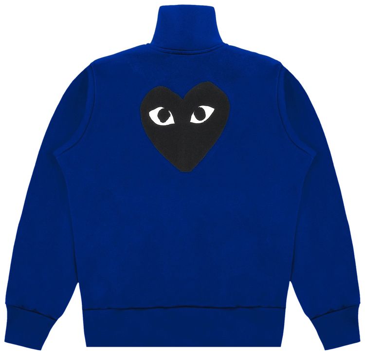Comme des Garcons PLAY Big Heart Track Jacket Navy