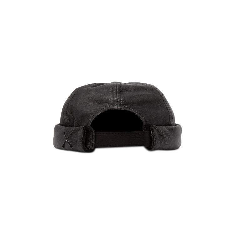 Comme des Garcons Draped Wool Felt Hat Black
