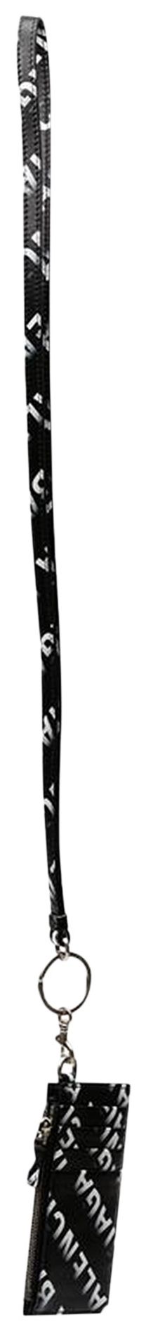 Balenciaga Keychain Cardholder BlackGrey