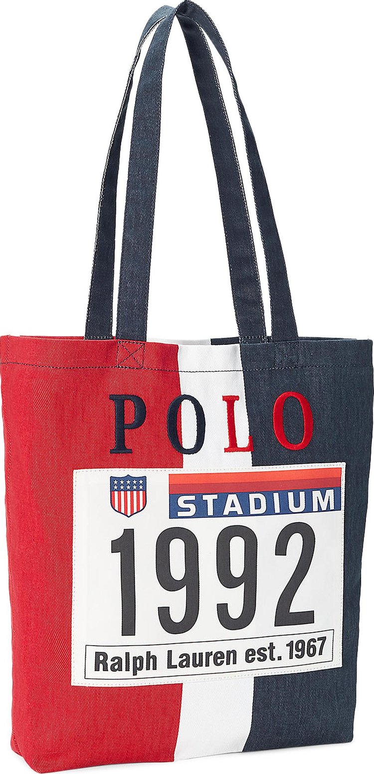 Polo Ralph Lauren Limited Edition Stadium Tote RedWhiteBlue