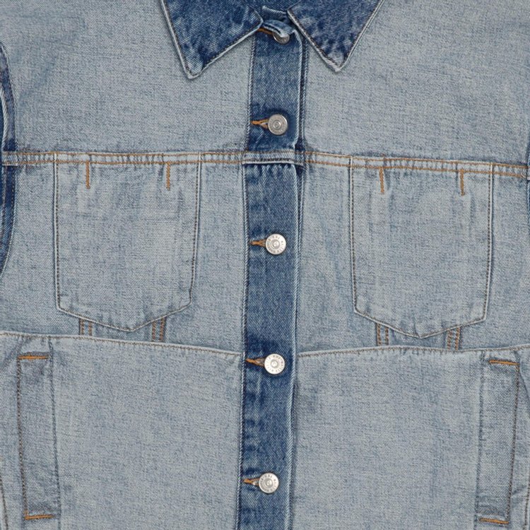 MM6 Maison Margiela Reversed Denim Jacket Seasonal Light