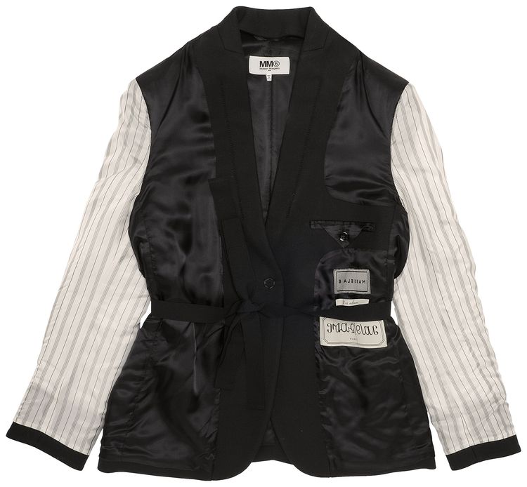 MM6 Maison Margiela Reversible Suit Jacket Black