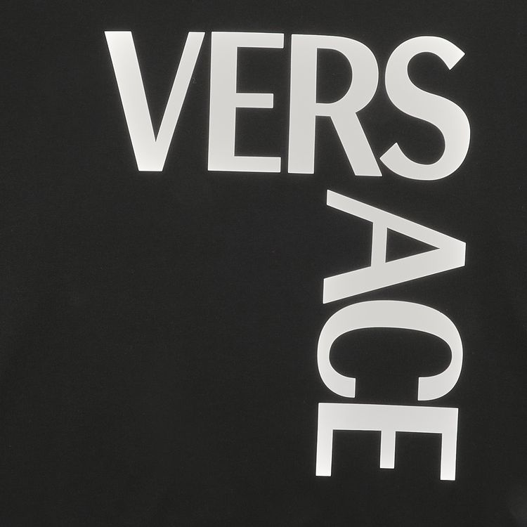 Versace Logo Sweatshirt Black