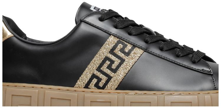 Versace Greca Sneaker Black Gold