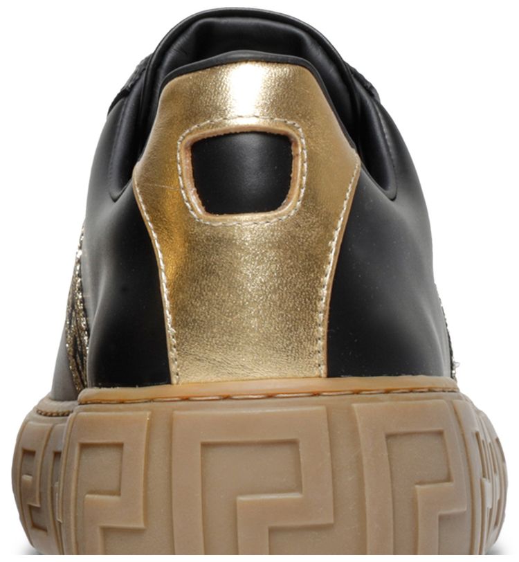 Versace Greca Sneaker Black Gold