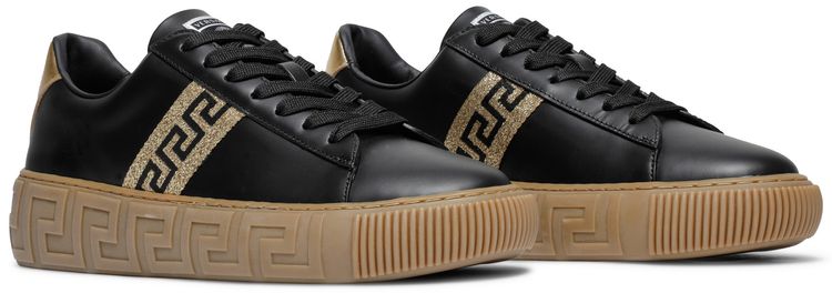 Versace Greca Sneaker Black Gold