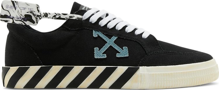 Off-White OMIA102R19800001 INDUSTRIAL men's black sneakers with strap Black