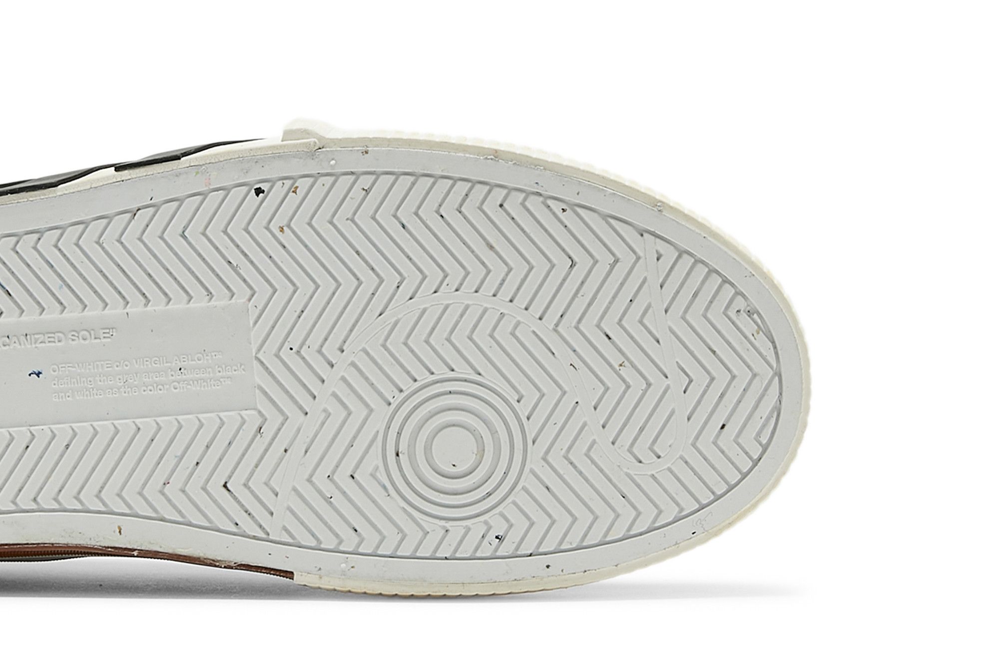Buy Off-White Vulc Sneaker 'Black White' - OMIA085F21FAB001