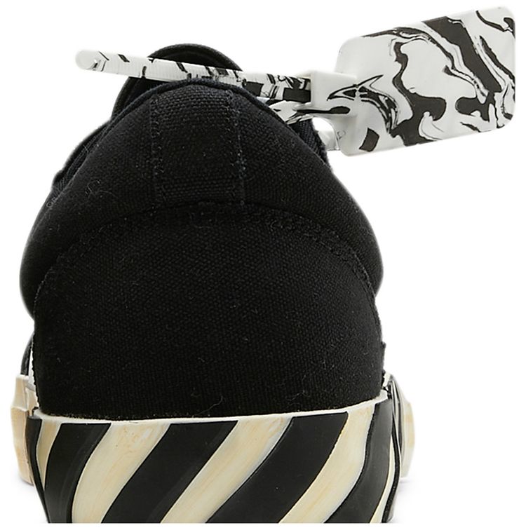 Off White Vulc Sneaker Black White
