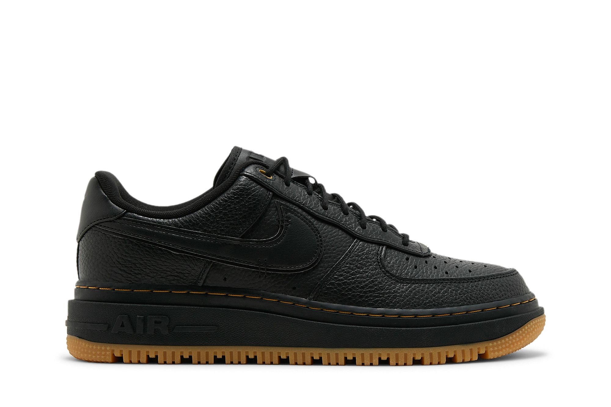 Buy Air Force 1 Luxe Black Gum DB4109 001 GOAT