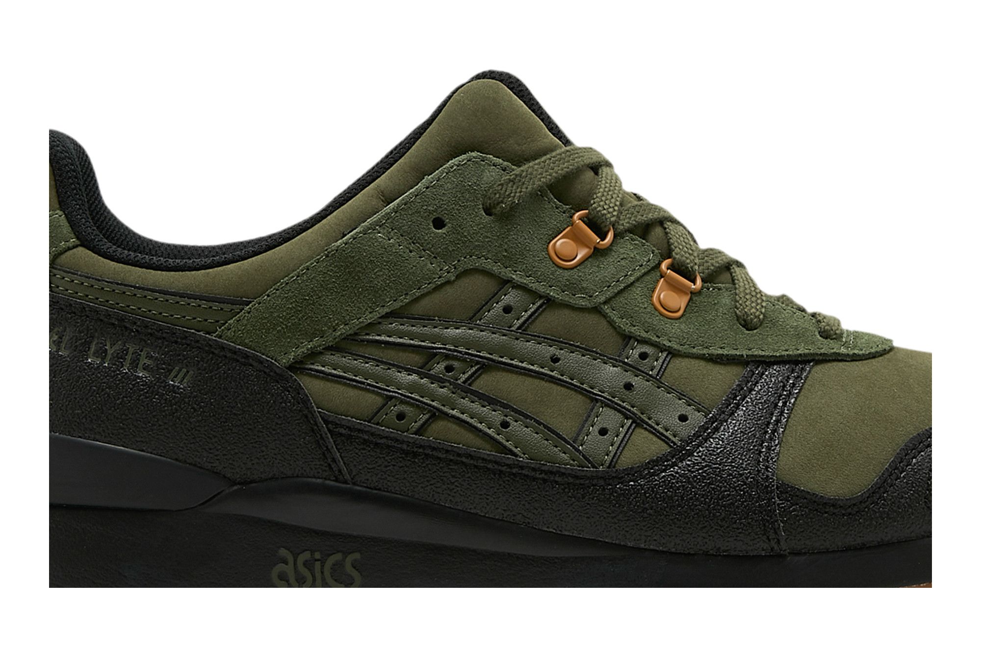 Asics gel lyte olive outlet