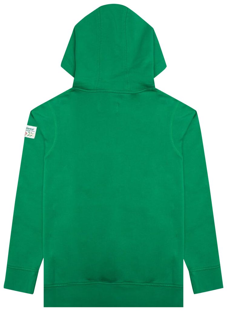 Casablanca Scarf Hooded Sweatshirt Green