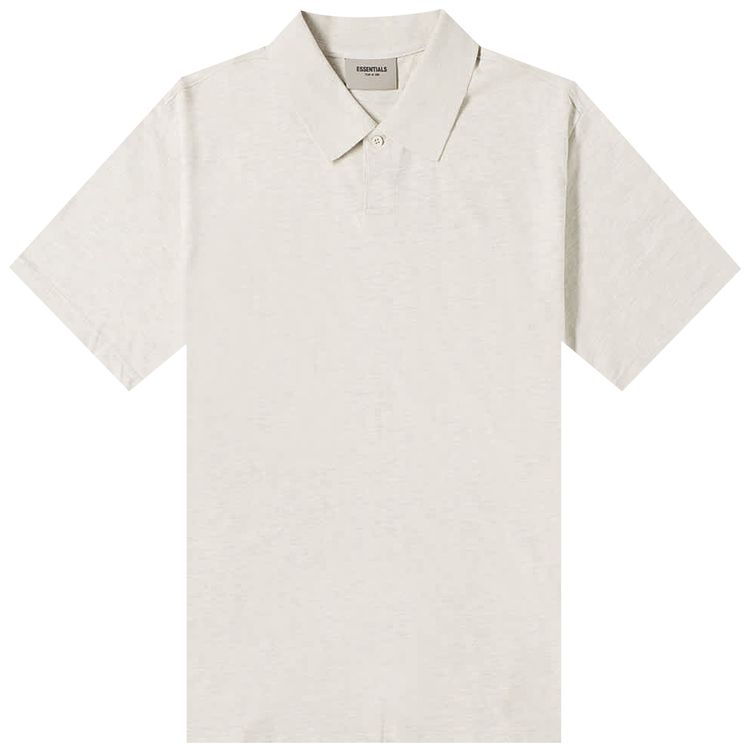 Fear of God Essentials Polo Light Heather Oatmeal