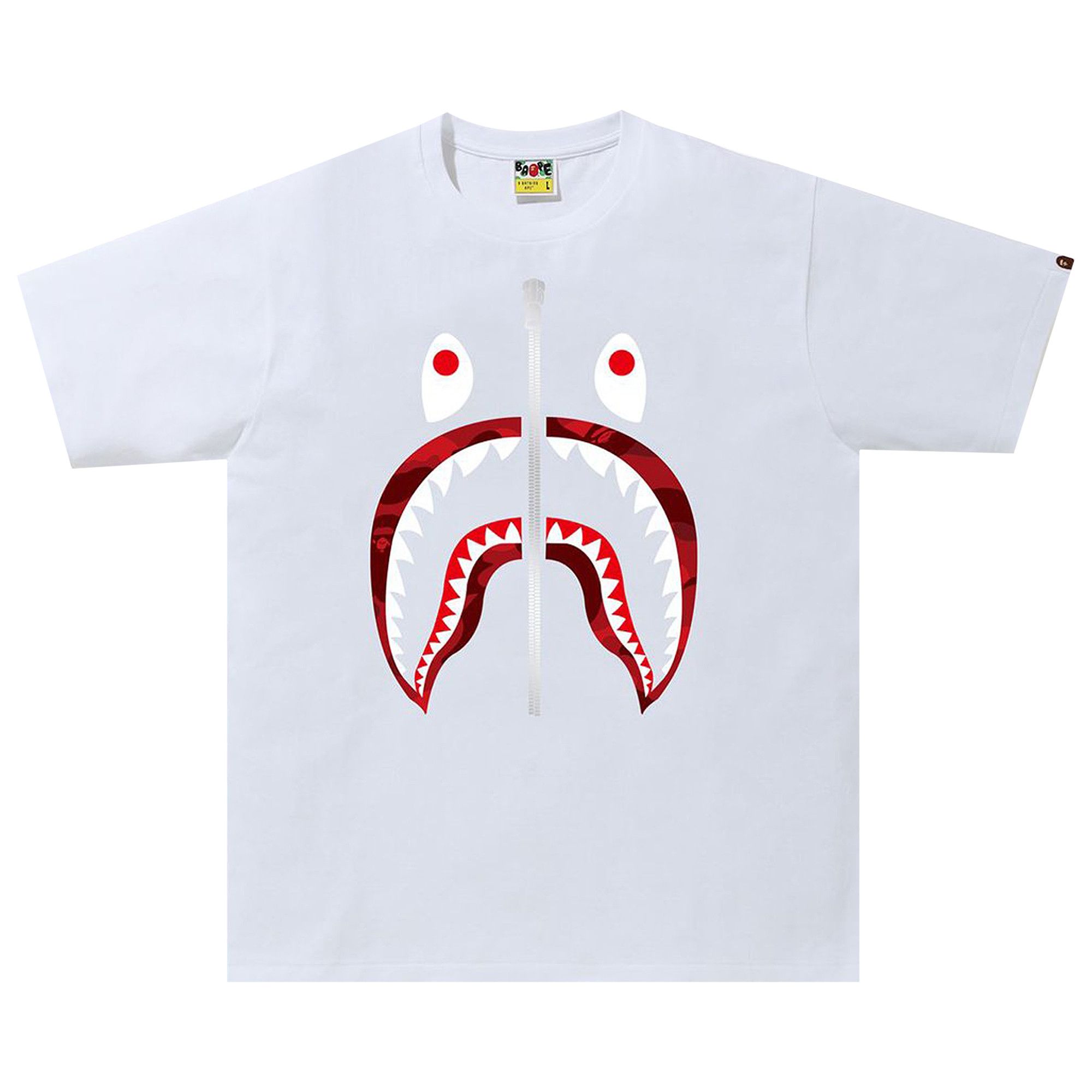 Shark bape tee cheap